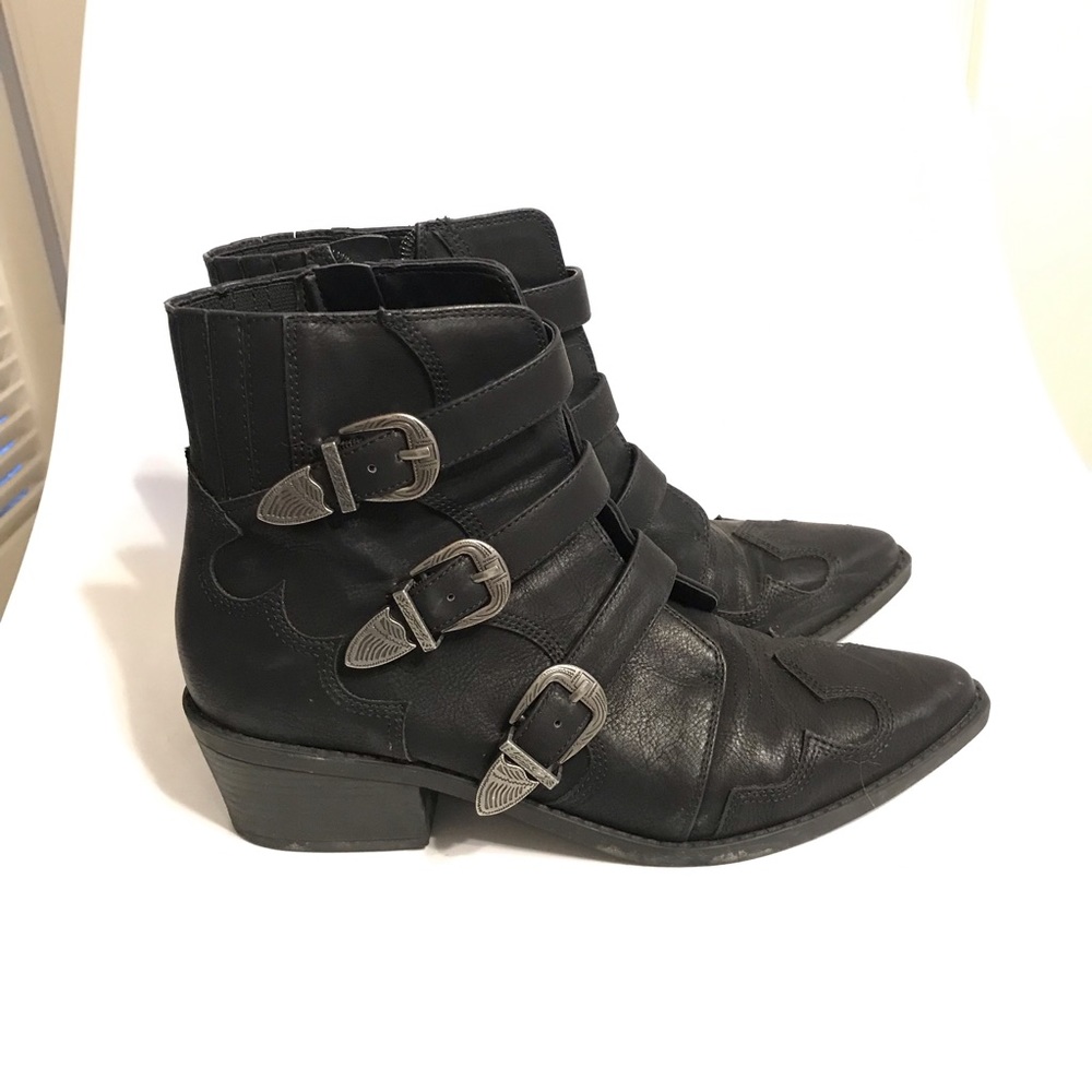 Boho Black Bootie size 9.5
